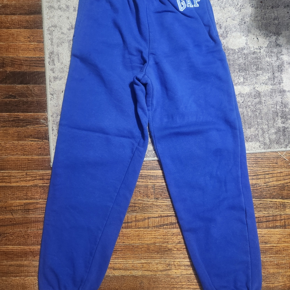 GIRLS GAP Royal Blue Kids Sweatpants